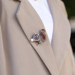 Load image into Gallery viewer, Squirrel Brooch Cute Animal Lapel Pin for Women | Soria Jewelry