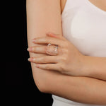 Load image into Gallery viewer, Ring for Women | Unique Clear Abstract Design | Soria Jewelry