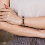 Load image into Gallery viewer, Beaded Woven Bracelet for Women | Fashion Double Layer Bead Design | Soria Jewelry