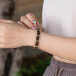 Load image into Gallery viewer, Beaded Woven Bracelet for Women | Fashion Double Layer Bead Design | Soria Jewelry
