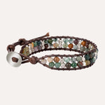 Load image into Gallery viewer, Beaded Woven Bracelet for Women | Fashion Double Layer Bead Design | Soria Jewelry