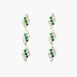 Load image into Gallery viewer, Unique Multilayer Necklace Bracelet Ring Earrings Set