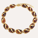 Load image into Gallery viewer, Bead Necklace Bracelet Set with Gold Chain for Women | Soria Jewelry