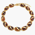 Load image into Gallery viewer, Bead Necklace Bracelet Set with Gold Chain