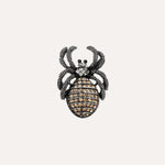 Load image into Gallery viewer, Crystal Spider Brooch for Women | Vintage Punk Style Pin | Soria Jewelry