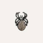 Load image into Gallery viewer, Crystal Spider Brooch for Women | Vintage Punk Style Pin | Soria Jewelry