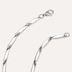 Load image into Gallery viewer, Silver Chain Necklace with Vintage Punk Style for Women Men | Soria Jewelry