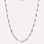 Load image into Gallery viewer, Silver Chain Necklace with Vintage Punk Style for Women Men | Soria Jewelry