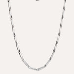 Load image into Gallery viewer, Silver Chain Necklace with Vintage Punk Style for Women Men | Soria Jewelry