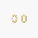 Load image into Gallery viewer, Gold Necklace Earrings Set Fashion Oval Design