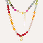 Load image into Gallery viewer, Beaded Necklace for Women | Boho Chic Colorful Initial beaded Design | Soria Jewelry
