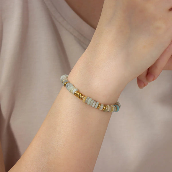 Beaded Bracelet for Women | Boho Chain Bracelet | Soria Jewelry