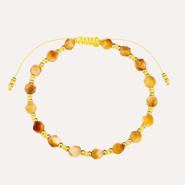 Beaded Bracelet for Women | Boho Trendy Braided Adjustable Jewelry | Soria Jewelry