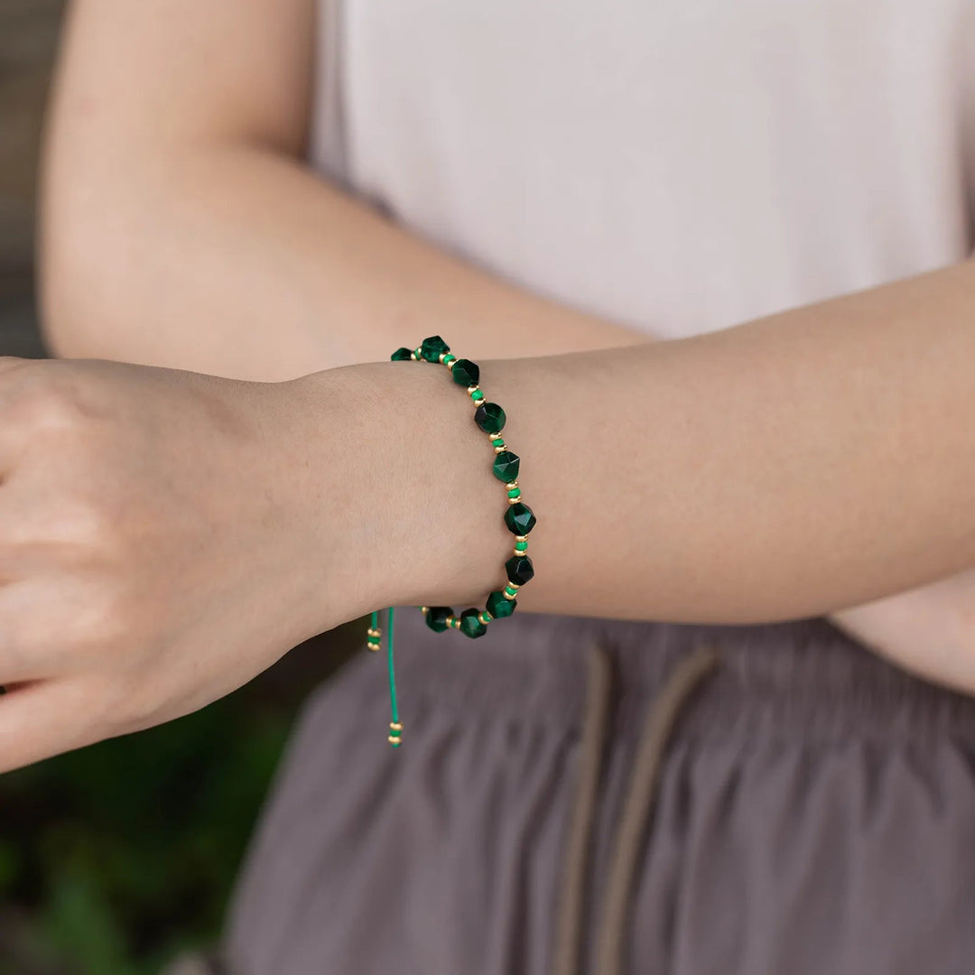 Beaded Bracelet for Women | Boho Trendy Braided Adjustable Jewelry | Soria Jewelry