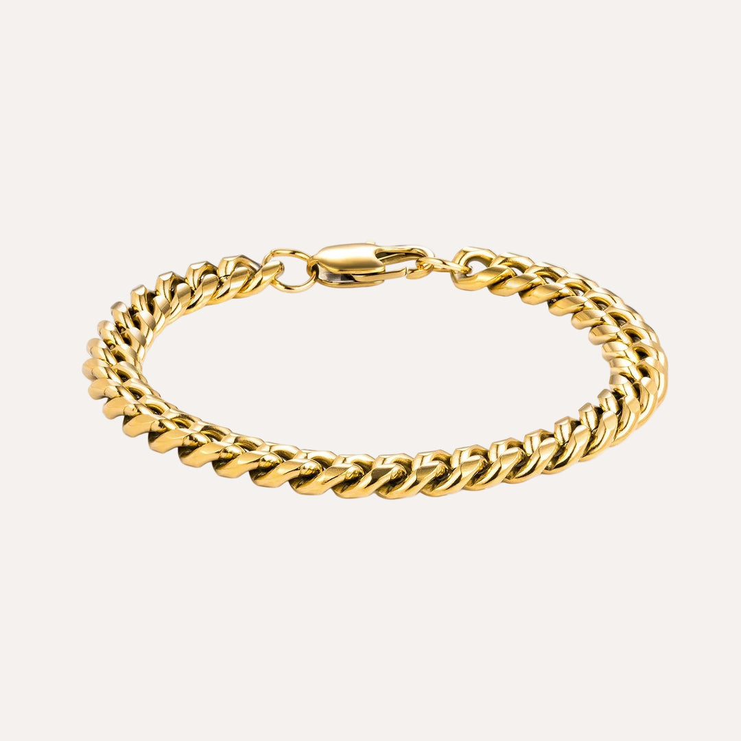 Cuban Link Chain Bracelet | Chunky Men's Jewelry | Soria Jewelry