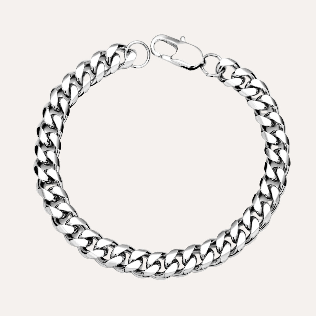 Cuban Link Chain Bracelet | Chunky Men's Jewelry | Soria Jewelry