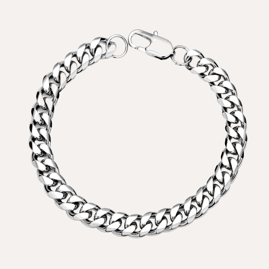 Cuban Link Chain Bracelet | Chunky Men's Jewelry | Soria Jewelry