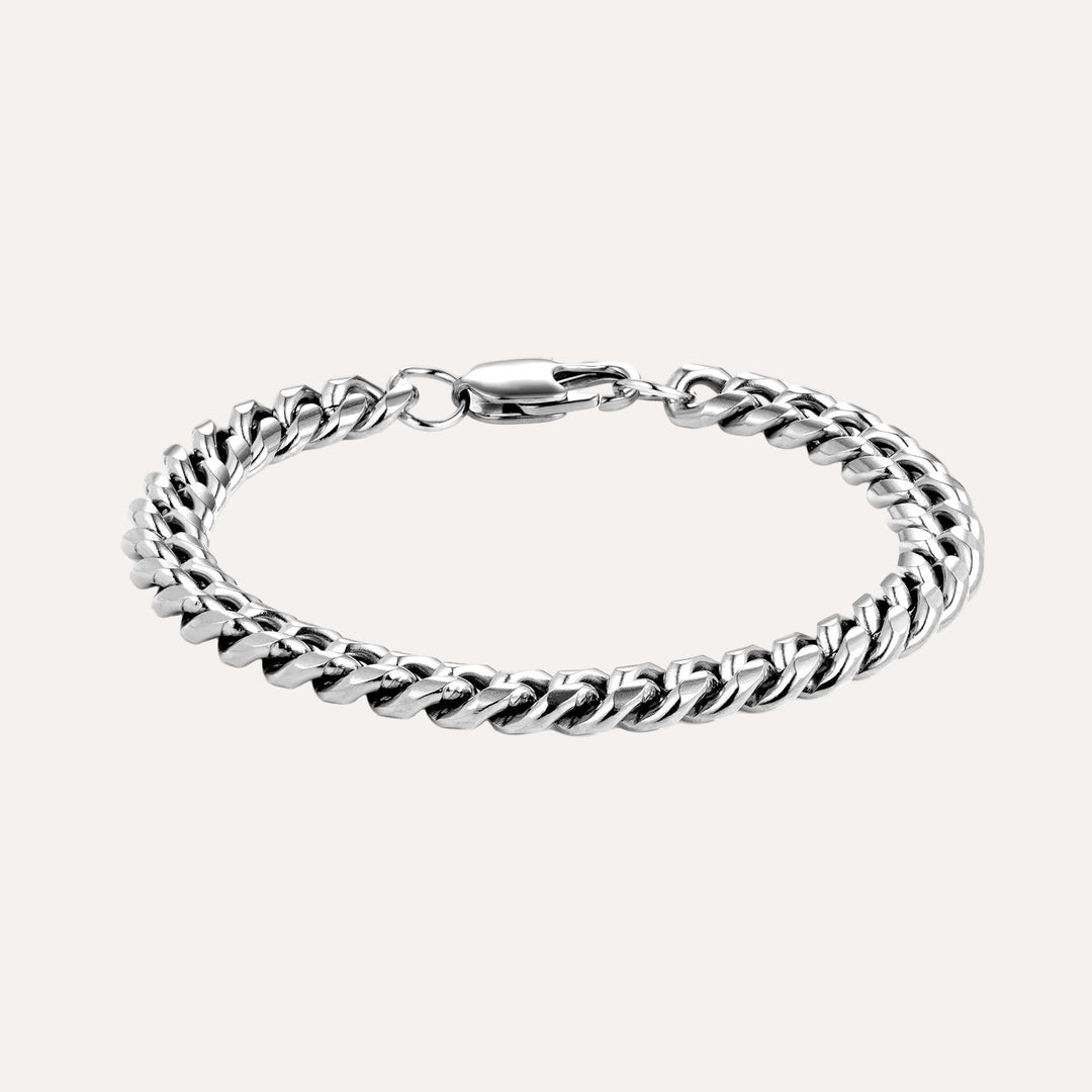 Cuban Link Chain Bracelet | Chunky Men's Jewelry | Soria Jewelry