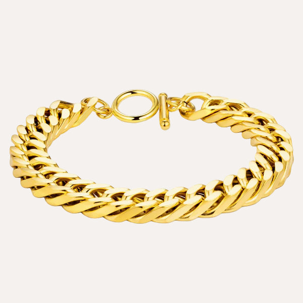 Cuban Link Bracelet for Men | Chunky Vintage Link Jewelry | Soria Jewelry