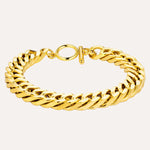 Load image into Gallery viewer, Cuban Link Bracelet for Men | Chunky Vintage Link Jewelry | Soria Jewelry
