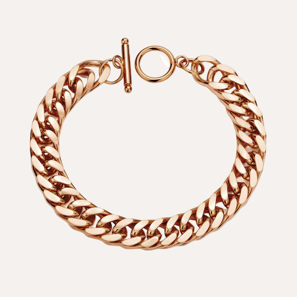 Cuban Link Bracelet for Men | Chunky Vintage Link Jewelry | Soria Jewelry