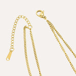 Load image into Gallery viewer, Double Layer Choker Necklace for Women | Dainty Oval Pendants Design | Soria Jewelry
