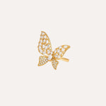 Load image into Gallery viewer, Gold Butterfly Necklace Earrings Ring Set for Women | Soria Jewelry
