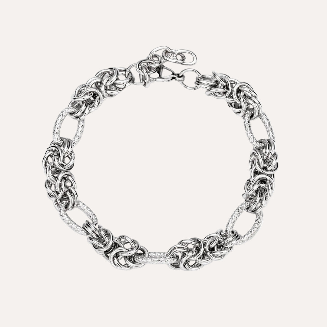 Chunky Chain Link Bracelet | Fashion Adjustable Wrist Bracelet | Soria Jewelry