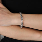 Load image into Gallery viewer, Chunky Chain Link Bracelet | Fashion Adjustable Wrist Bracelet | Soria Jewelry
