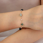 Load image into Gallery viewer, Pearl Bracelet for Women | Fashion Gold Chain and Adjustable Design | Soria Jewelry
