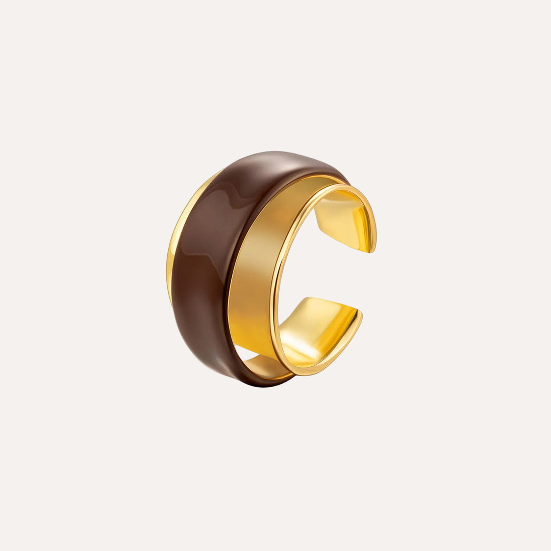 Ring for Women | Fashion Double Layered Open Design | Soria Jewelry