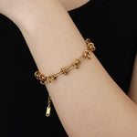 Load image into Gallery viewer, Chain Link Bracelet for Women | Fashion Knot Design | Soria Jewelry
