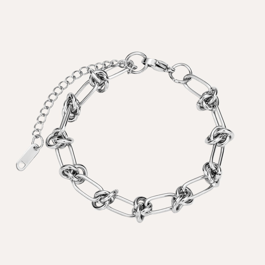 Chain Link Bracelet for Women | Fashion Knot Design | Soria Jewelry