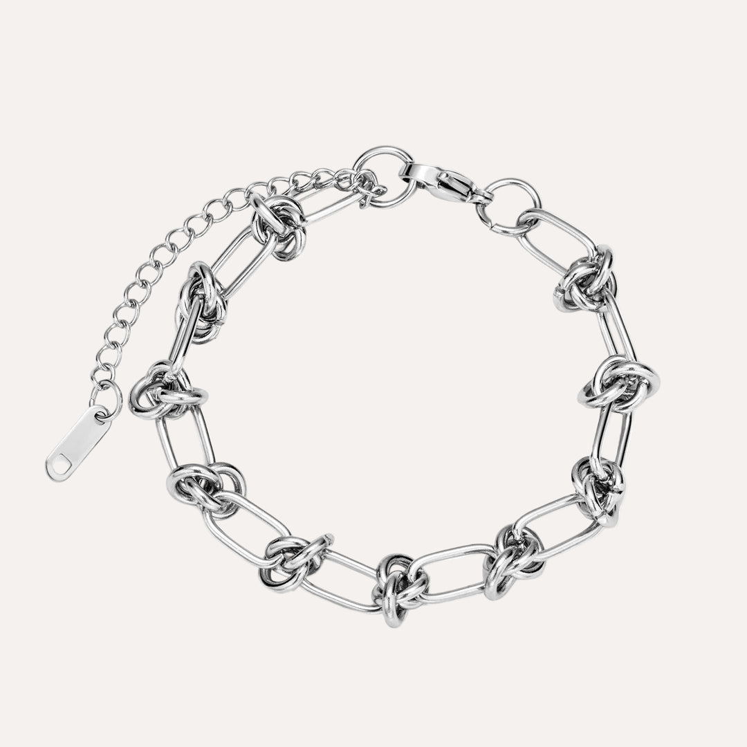 Chain Link Bracelet for Women | Fashion Knot Design | Soria Jewelry