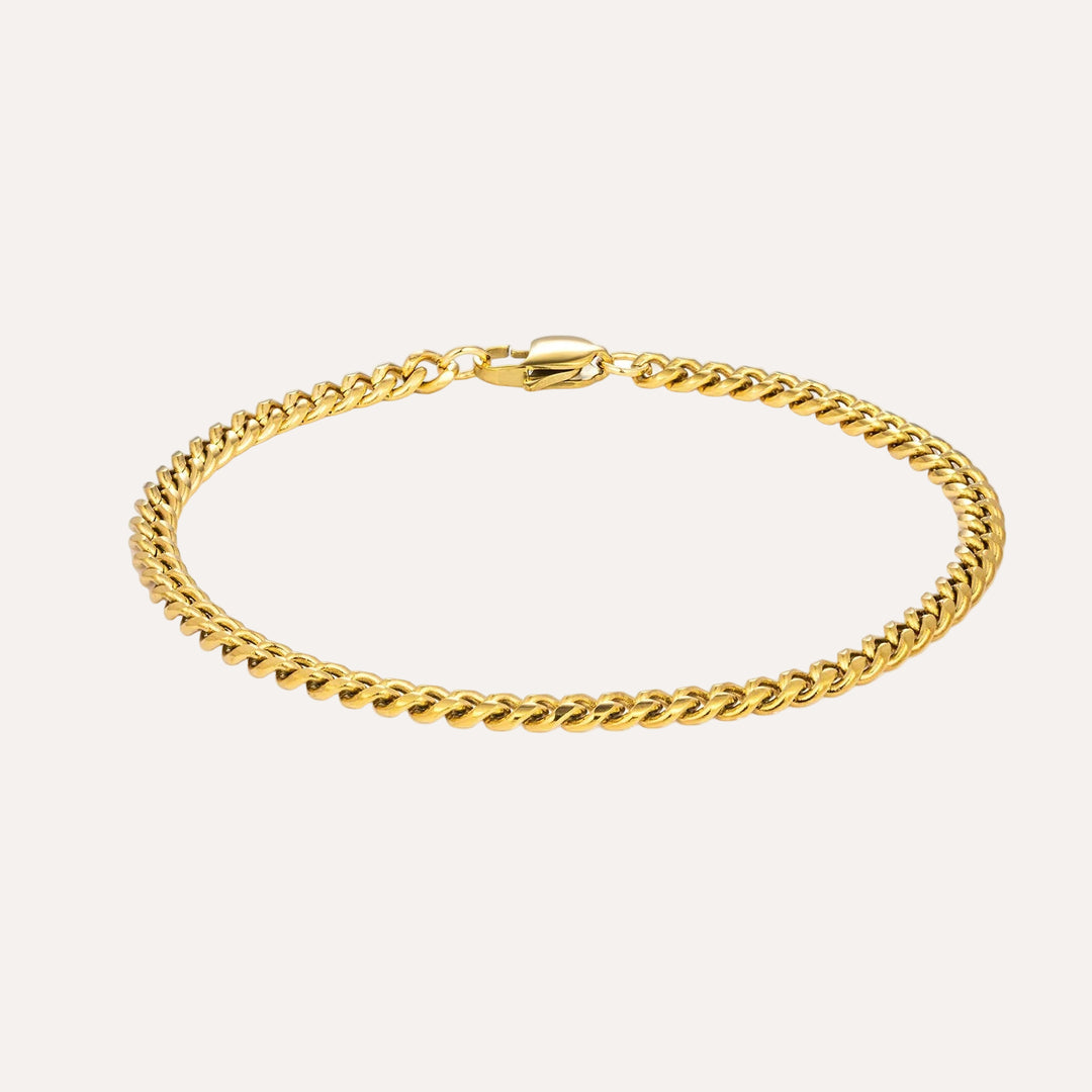Cuban Link Chain Bracelet | Fashion Simple Men's Jewelry | Soria Jewelry