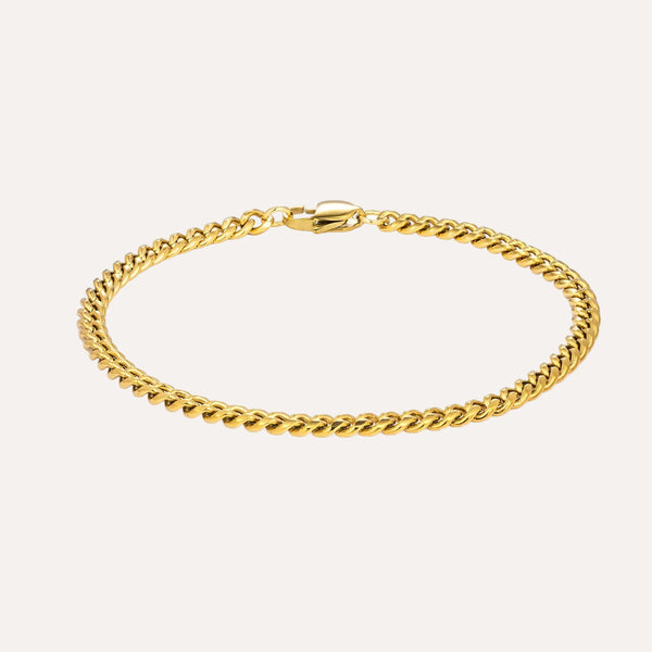Cuban Link Chain Bracelet | Fashion Simple Men's Jewelry | Soria Jewelry