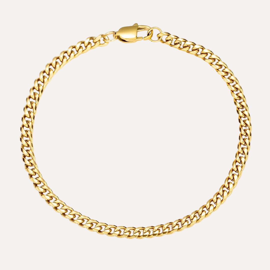 Cuban Link Chain Bracelet | Fashion Simple Men's Jewelry | Soria Jewelry
