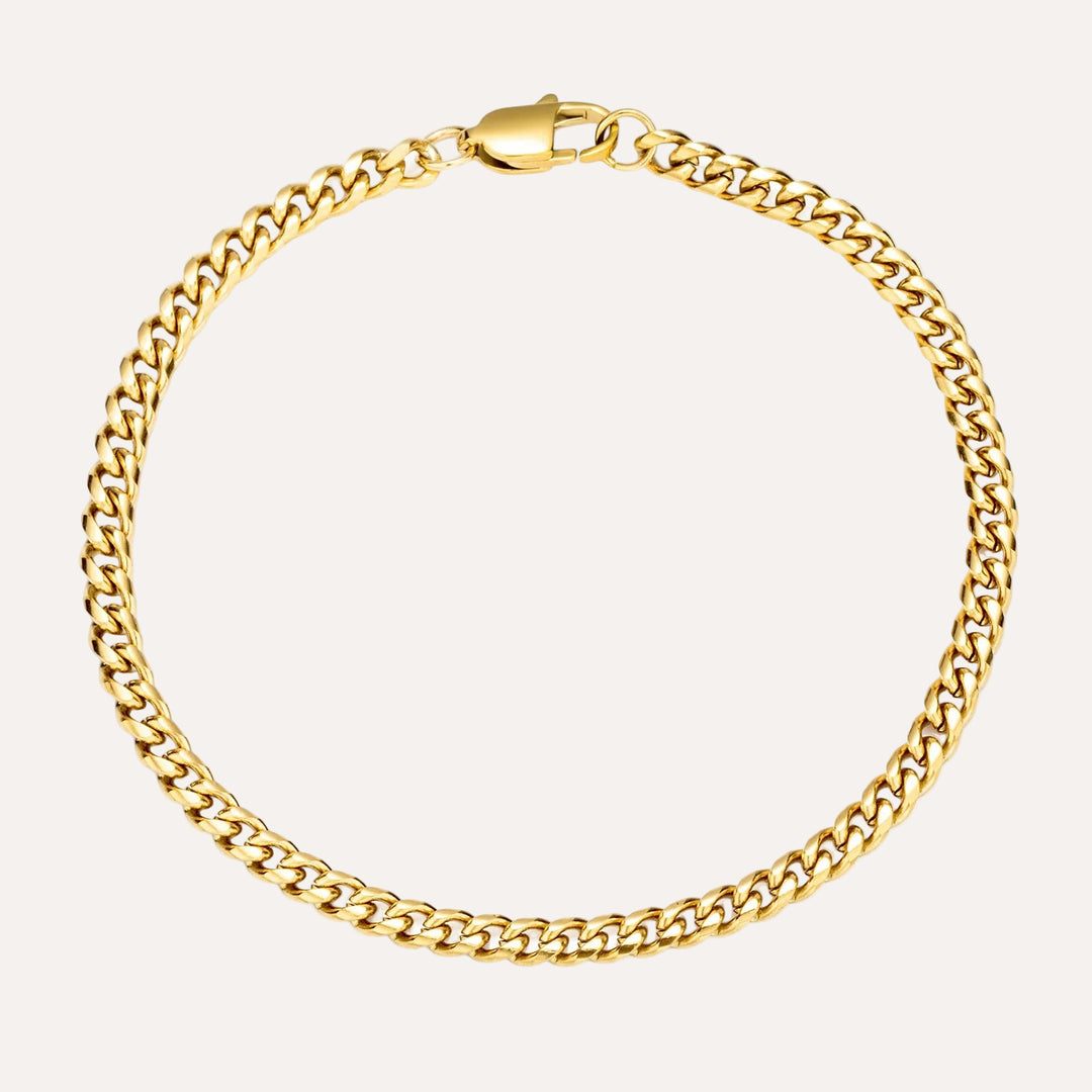 Cuban Link Chain Bracelet | Fashion Simple Men's Jewelry | Soria Jewelry