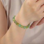 Load image into Gallery viewer, Beaded Bracelet for women | Natural Stone and Elastic Rope Design | Beaded Bracelet for women | Natural Stone and Elastic Rope Design | Soria Jewelry
