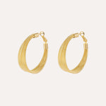 Load image into Gallery viewer, Hoop Earrings with Gold Tone and Beaded for Women | Soria Jewelry
