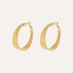 Load image into Gallery viewer, Hoop Earrings with Gold Tone and Beaded for Women | Soria Jewelry
