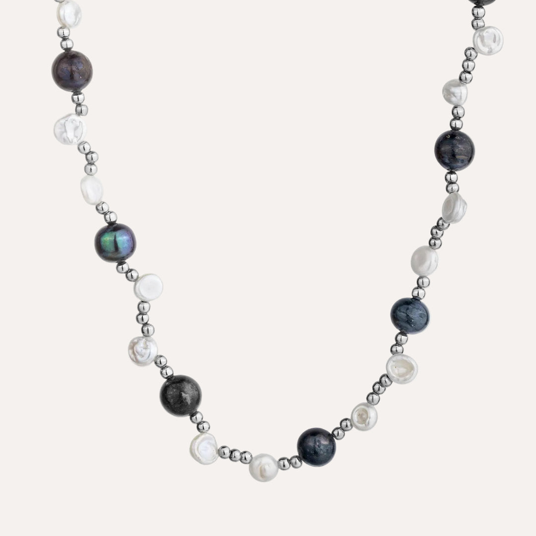 Pearl Necklace for Women | Mixed Color Beaded Design | Soria Jewelry