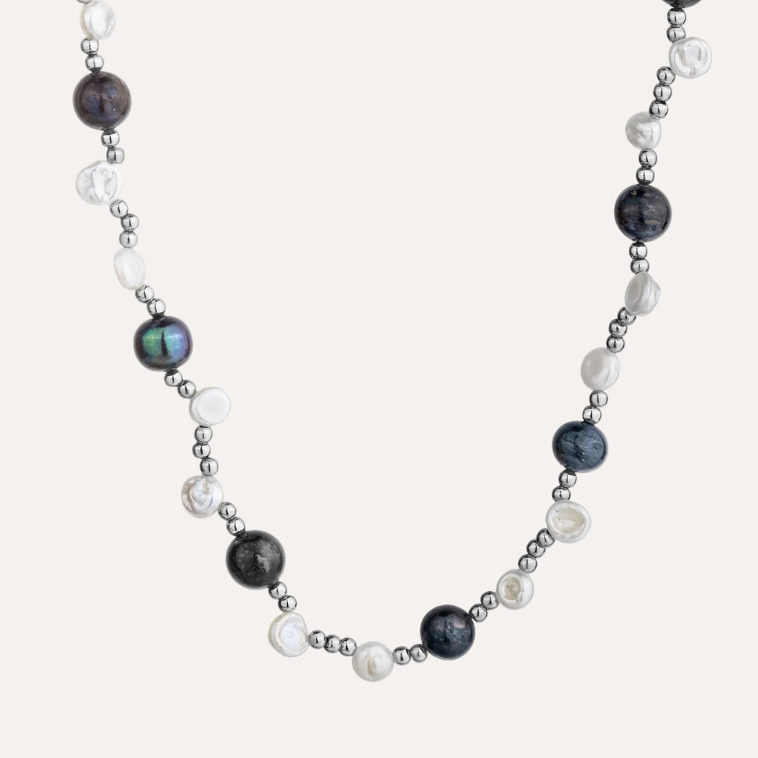 Pearl Necklace for Women | Mixed Color Beaded Design | Soria Jewelry