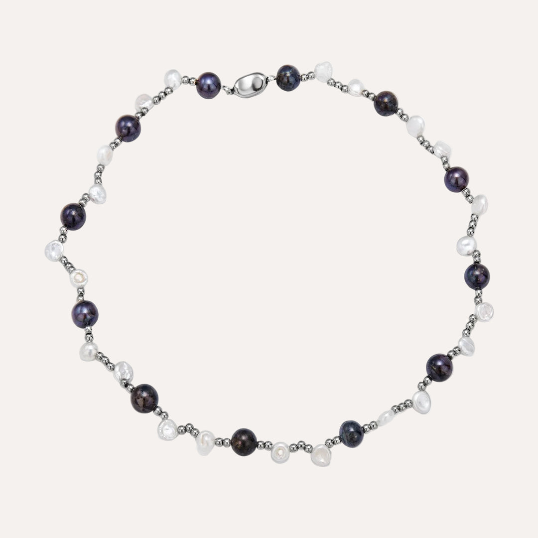 Pearl Necklace for Women | Mixed Color Beaded Design | Soria Jewelry