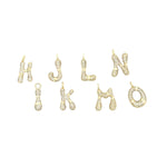 Load image into Gallery viewer, Glimmer Bubble Letter Pendant (A-Z)
