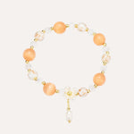 Load image into Gallery viewer, Beaded Bracelet for Women | Pearl Stretch Bracelet | Soria Jewelry
