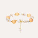Load image into Gallery viewer, Beaded Bracelet for Women | Pearl Stretch Bracelet | Soria Jewelry

