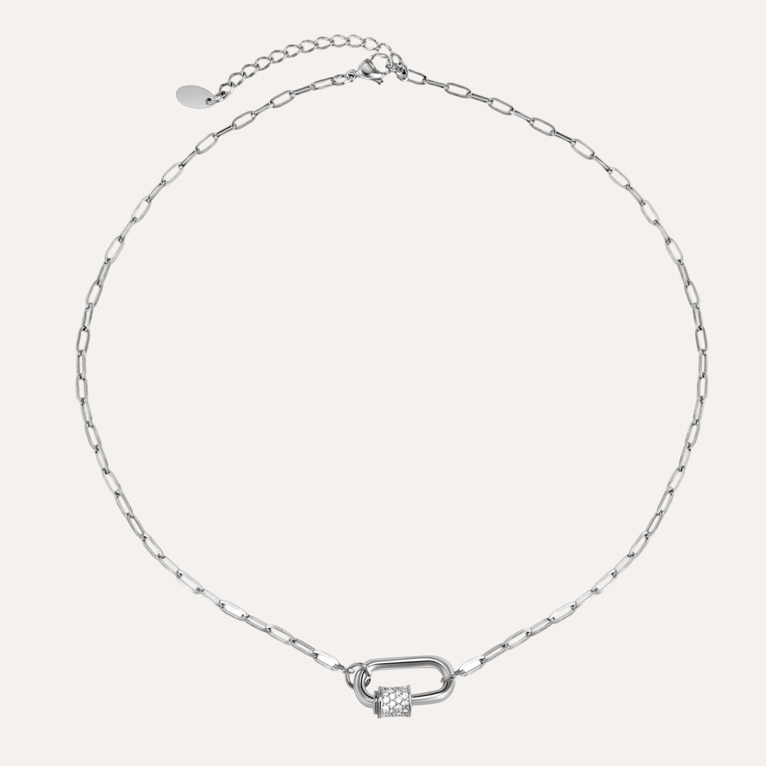 Locket Necklace for Women | Personalized Crystal Pendant Design | Soria Jewelry