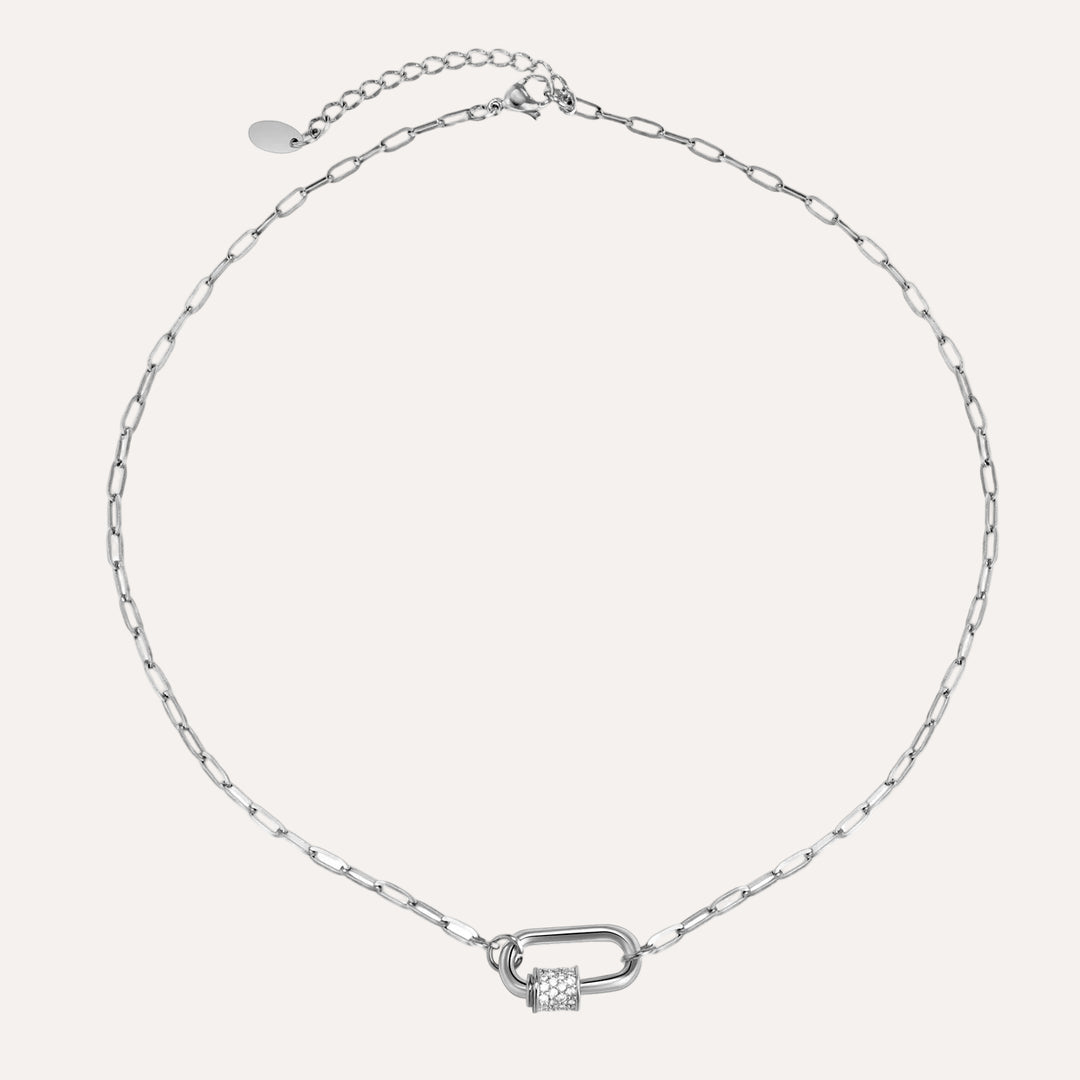 Locket Necklace for Women | Personalized Crystal Pendant Design | Soria Jewelry