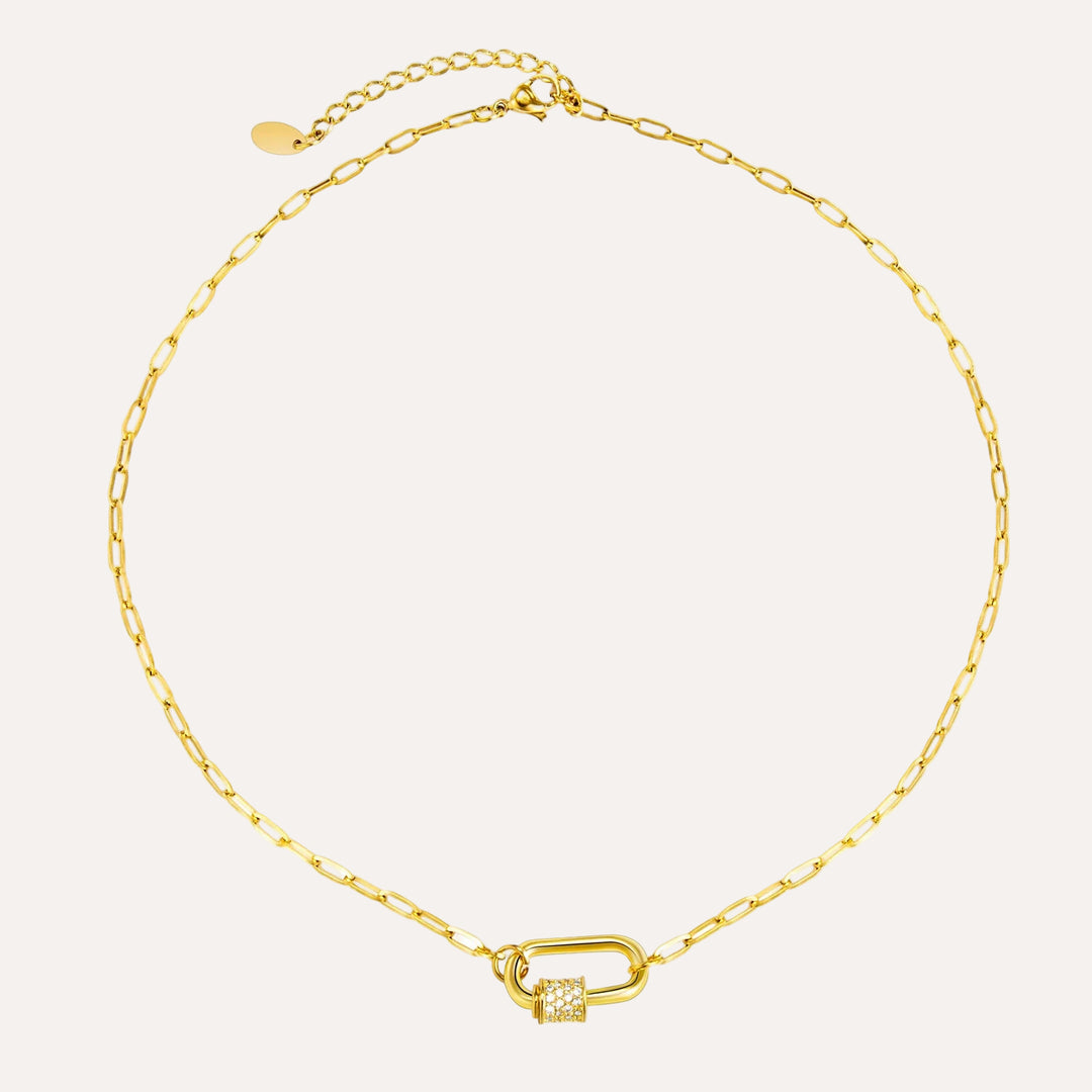 Locket Necklace for Women | Personalized Crystal Pendant Design | Soria Jewelry